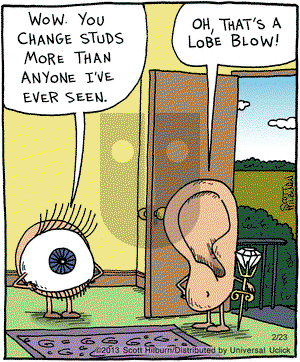 The Argyle Sweater on Saturday February 23, 2013 Comic Strip