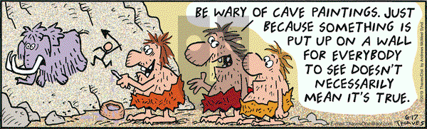 Frank and Ernest on Monday June 17, 2019 Comic Strip