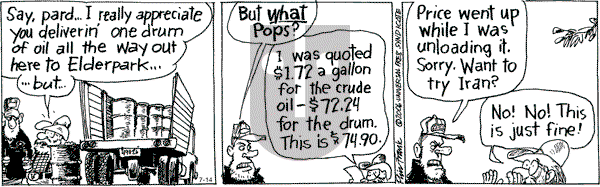 The Elderberries on Friday July 14, 2006 Comic Strip