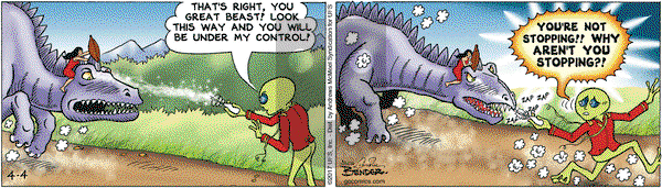 Alley Oop on Tuesday April 4, 2017 Comic Strip