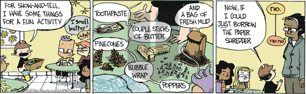 Wallace the Brave on Friday April 16, 2021 Comic Strip