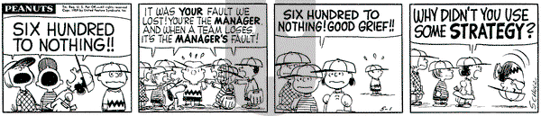 Peanuts on Friday May 1, 1959 Comic Strip