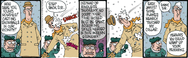 Monty on Tuesday December 4, 2012 Comic Strip