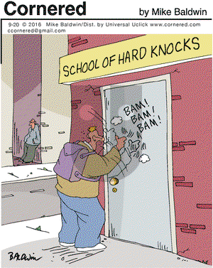 Cornered on Tuesday September 20, 2016 Comic Strip