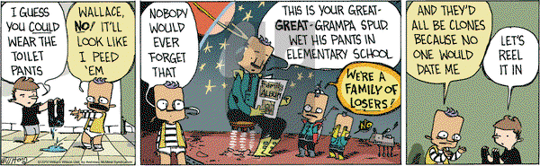 Wallace the Brave on Thursday November 14, 2019 Comic Strip