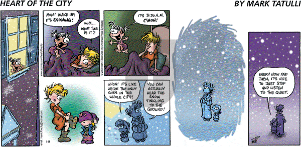 Heart of the City on Sunday January 11, 2004 Comic Strip