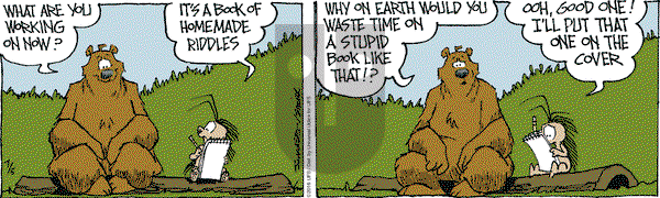 The Grizzwells on Tuesday July 5, 2016 Comic Strip