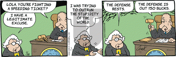 Lola on Friday April 28, 2017 Comic Strip