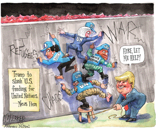 Matt Wuerker on Tuesday February 7, 2017 Comic Strip