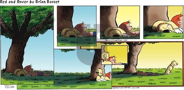 Red and Rover on Sunday August 19, 2012 Comic Strip