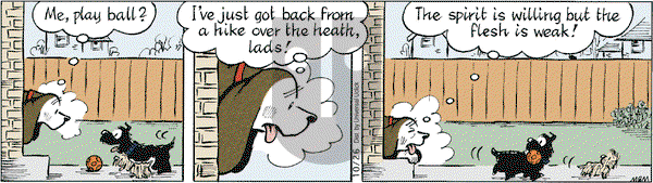 Fred Basset on Wednesday October 26, 2011 Comic Strip