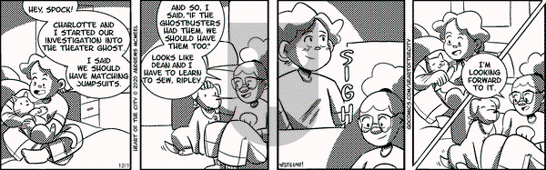 Heart of the City on Friday December 1, 2023 Comic Strip
