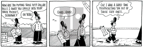 Overboard on Saturday November 30, 1996 Comic Strip