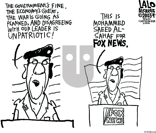 Lalo Alcaraz on Thursday April 10, 2003 Comic Strip