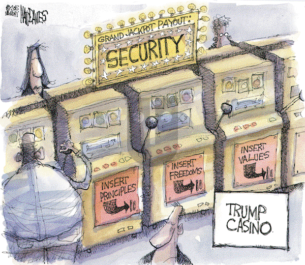 Matt Davies on Monday December 14, 2015 Comic Strip