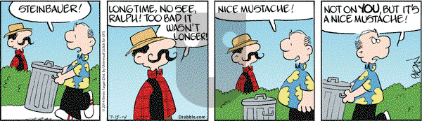 Drabble on Tuesday July 15, 2014 Comic Strip