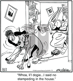 Marmaduke - Friday December 1, 2000 Comic Strip