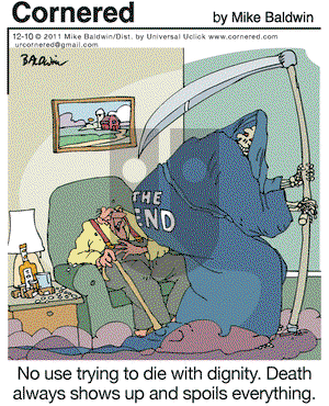 Cornered on Saturday December 10, 2011 Comic Strip