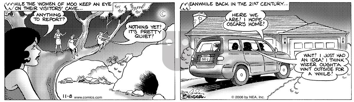 Alley Oop - Wednesday November 8, 2006 Comic Strip