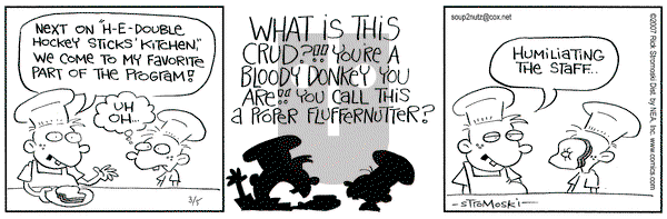 Soup to Nutz - Old on Monday March 5, 2007 Comic Strip