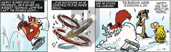 Over the Hedge on Friday January 12, 2018 Comic Strip