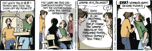 For Better or For Worse - Thursday November 14, 2024 Comic Strip