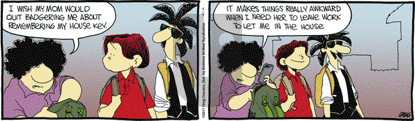 The Buckets on Tuesday April 4, 2017 Comic Strip