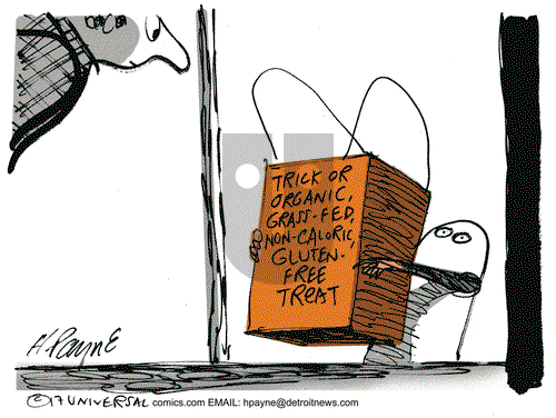 Henry Payne on Monday October 30, 2017 Comic Strip