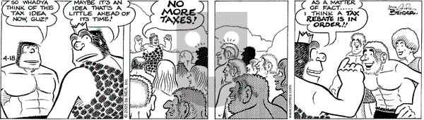 Alley Oop on Monday April 18, 2005 Comic Strip