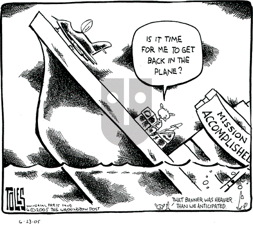 Tom Toles on Thursday June 23, 2005 Comic Strip