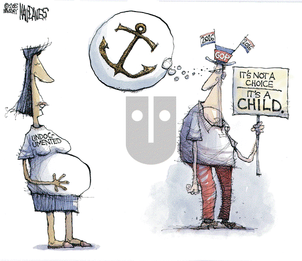 Matt Davies on Friday August 21, 2015 Comic Strip
