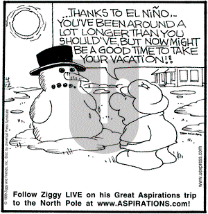 Ziggy on Monday April 12, 1999 Comic Strip