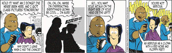 Baldo on Tuesday November 21, 2006 Comic Strip