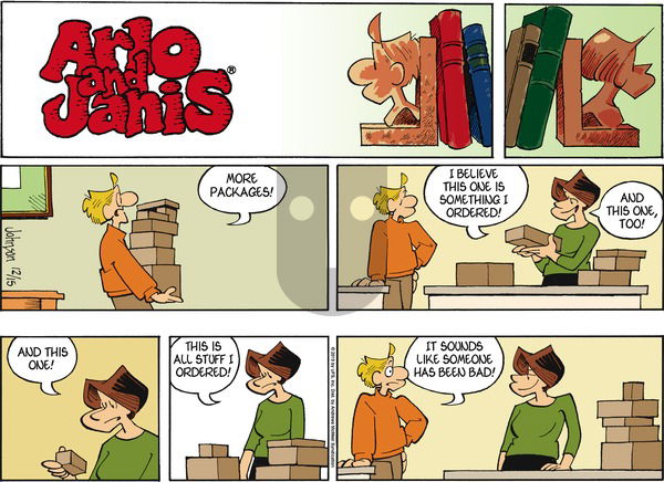 Arlo and Janis on Sunday December 15, 2019 Comic Strip