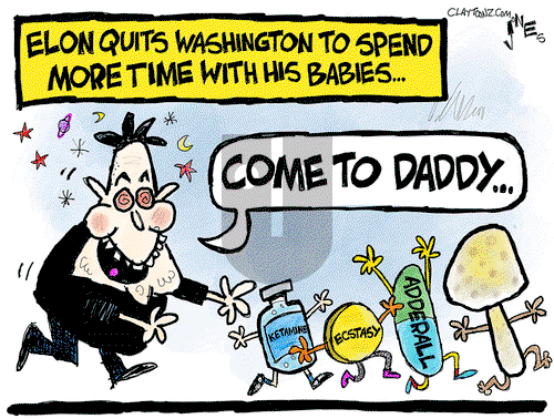 Clay Jones on Saturday May 31, 2025 Comic Strip