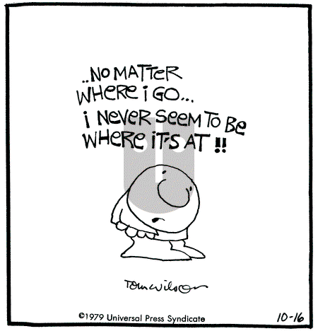 Ziggy - Tuesday October 16, 1979 Comic Strip