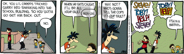 The Buckets on Tuesday July 1, 2014 Comic Strip