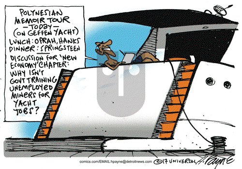 Henry Payne on Friday April 21, 2017 Comic Strip