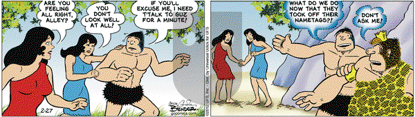 Alley Oop on Monday February 27, 2012 Comic Strip