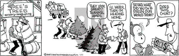 Family Tree on Friday January 11, 2008 Comic Strip