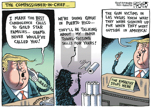 Rob Rogers on Friday October 20, 2017 Comic Strip
