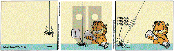 Garfield on Monday February 4, 2008 Comic Strip
