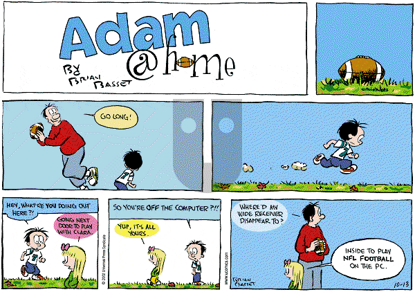 Adam@Home on Sunday October 13, 2002 Comic Strip