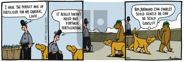 Overboard on Monday April 12, 2010 Comic Strip