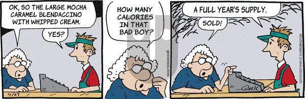 Lola on Friday April 27, 2018 Comic Strip