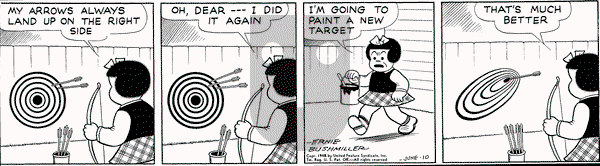 Nancy - Thursday June 10, 1948 Comic Strip