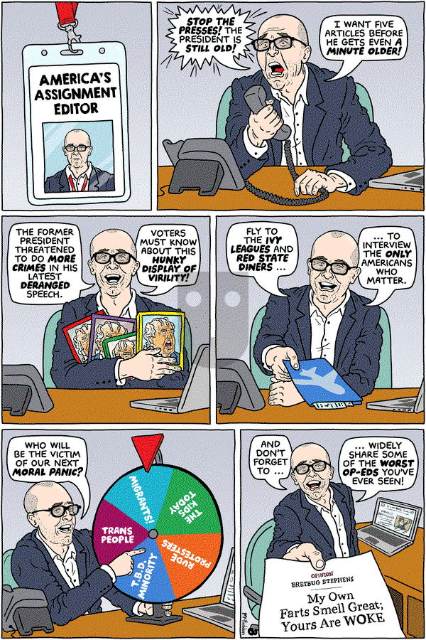 Brian McFadden on Tuesday February 20, 2024 Comic Strip