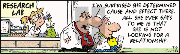 Frank and Ernest on Thursday December 3, 2020 Comic Strip