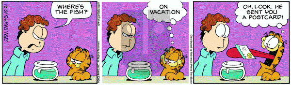 Garfield on Friday October 21, 2005 Comic Strip