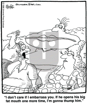In the Bleachers on Saturday July 13, 1996 Comic Strip